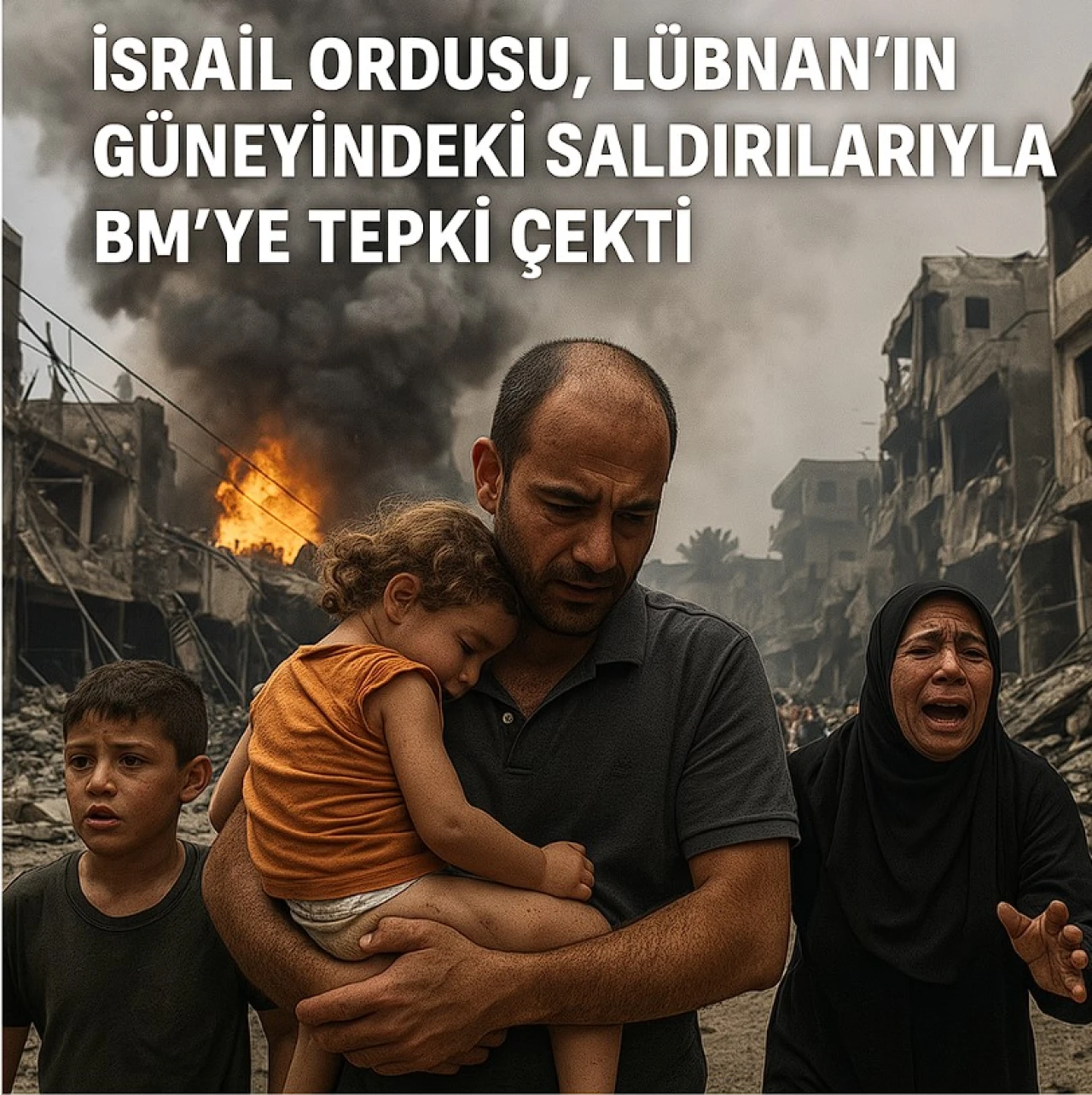 İsrail Ordusu, Lübnan'ın Güneyindeki Saldırılarıyla BM'ye Tepki Çekti