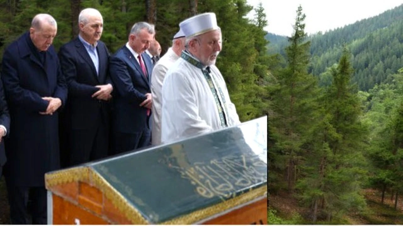 Cumhurbaşkanı Erdoğan, Burhan Abiş'in cenaze törenine katıldı - Son Dakika