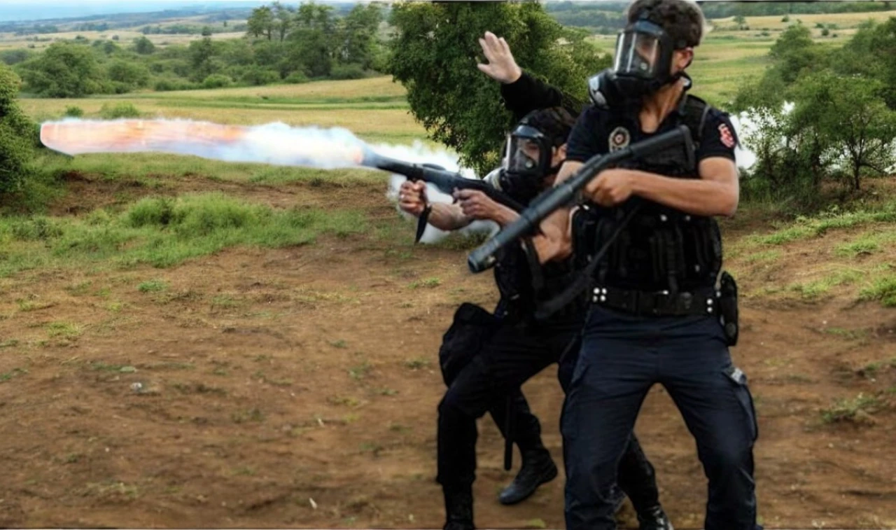 Biber gazı kullanımı, insanlarda görme kaybına neden olabilir.