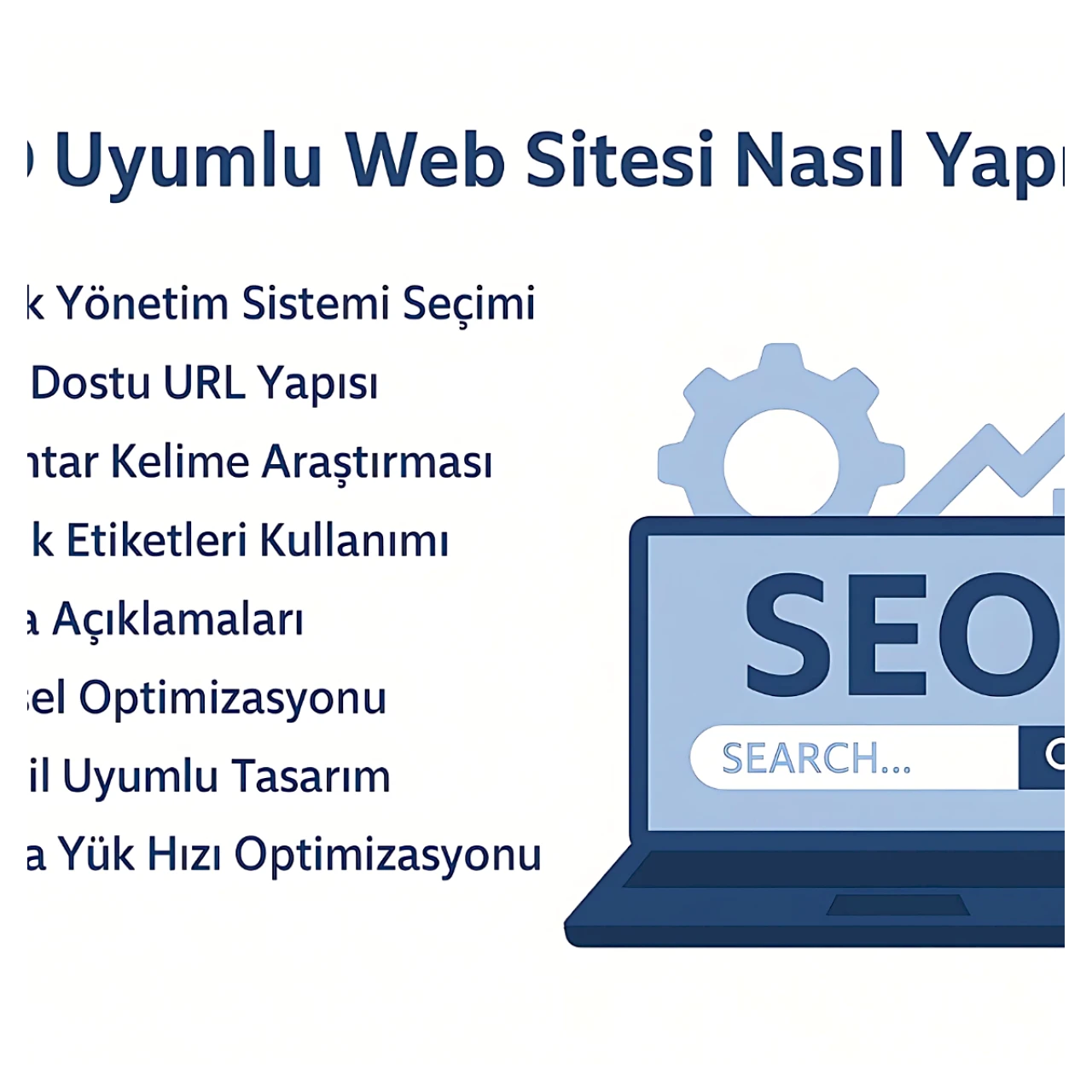 Web sitenizin SEO uyumlu olması için dikkat etmeniz gereken püf noktaları bulduğunuzda işiniz daha da kolaylaşacak!