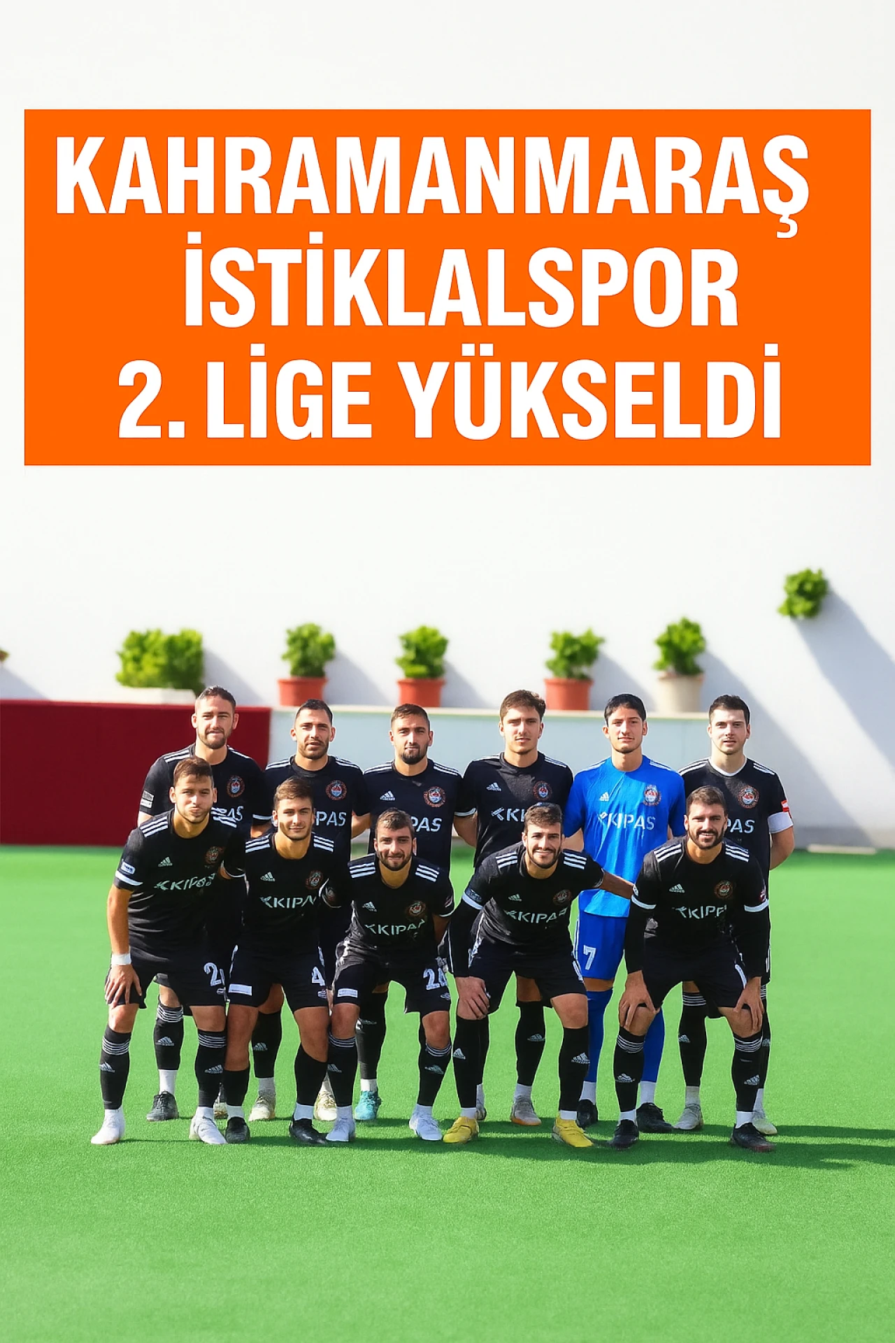 İstiklalspor'un 2. Lig'e yükselerek şampiyonluğa ulaştığı müjdesi futbolseverleri sevince boğdu.