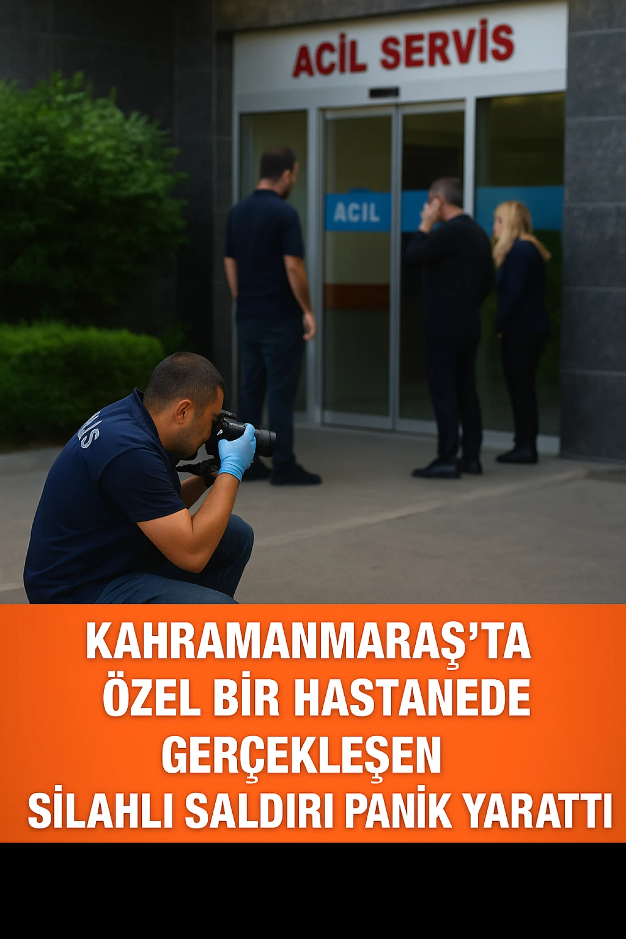 Kahramanmaraş'ta Özel Bir Hastanede Gerçekleşen Silahlı Saldırı Panik Yarattı!