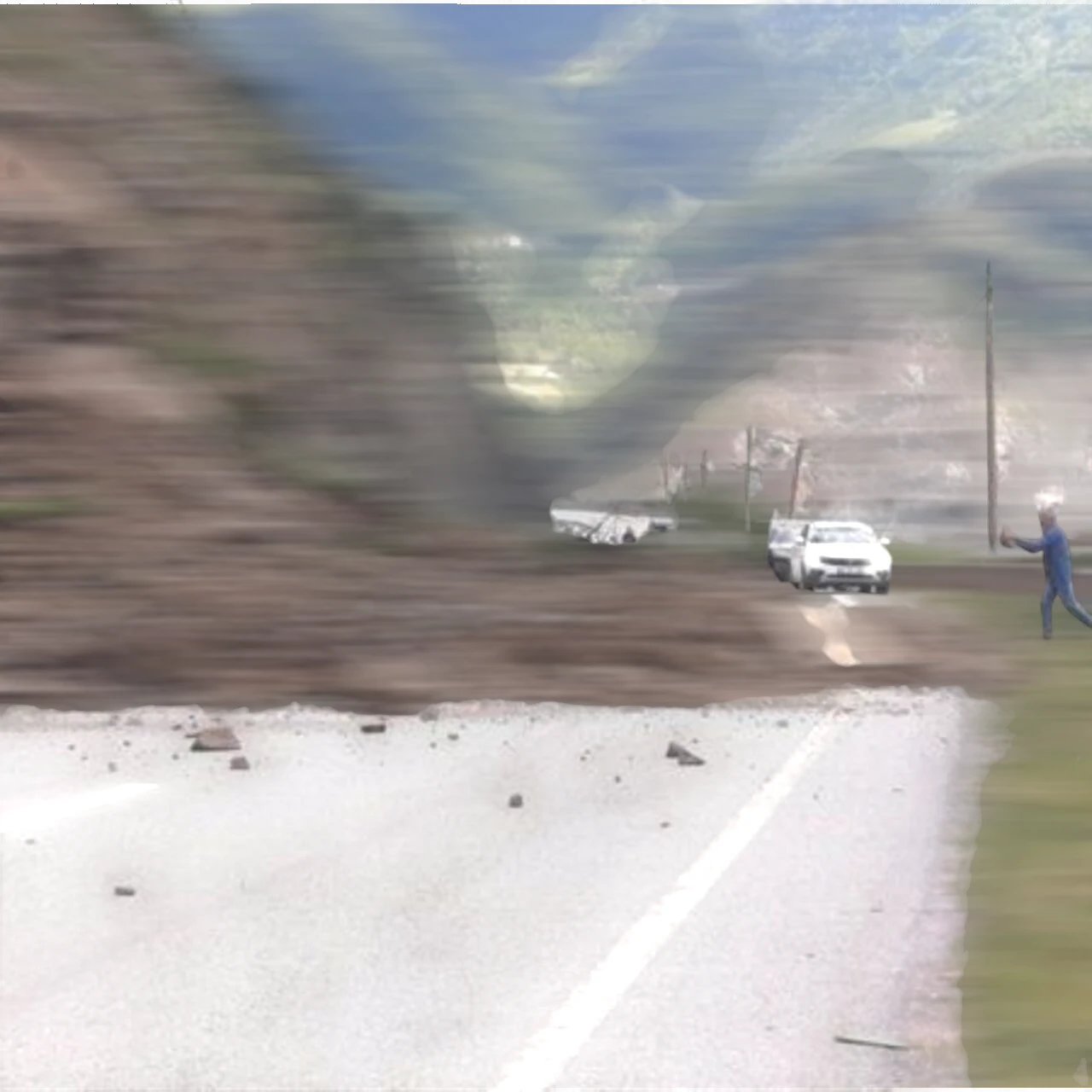 Gümüşhane'de yaşanan heyelan faciası büyük korku yarattı