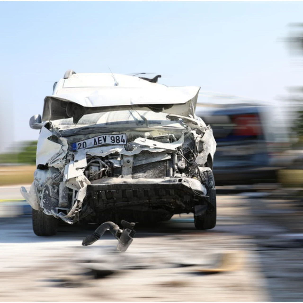 Hatay'da meydana gelen trafik kazasında kamyon 3 aracı ezdi: 1 kişi hayatını kaybetti, 10 kişi yaralandı