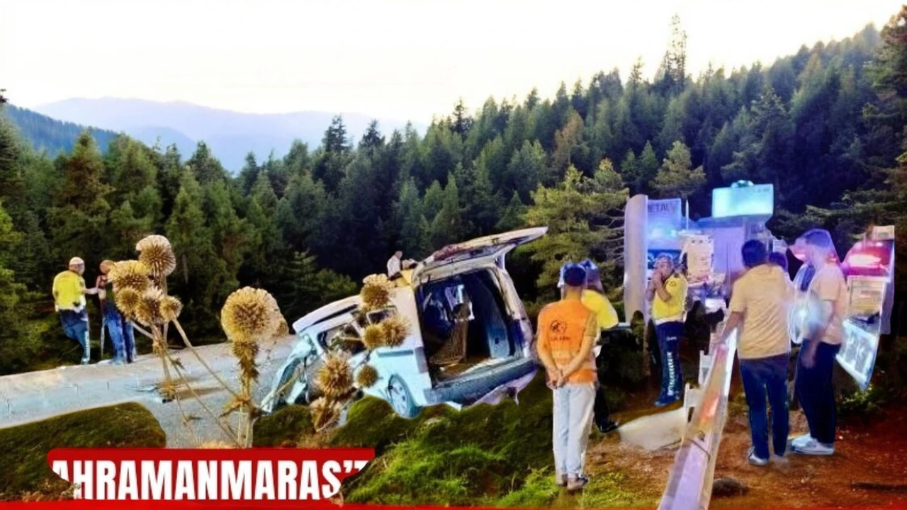 Kahramanmaraş'ta Hafif Ticari Araç Kaza Yaptı, Maalesef 1 Kişi Hayatını Kaybetti!