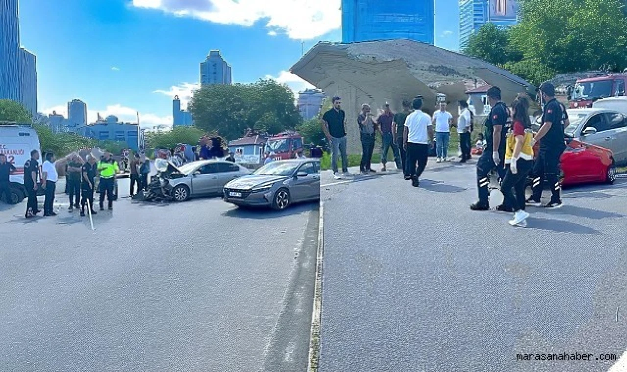 Kahramanmaraş'ta Kaza: İki Otomobil Çarpıştı, 6 Yaralı, Son Dakika Gündem