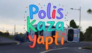 Bursa'da meydana gelen trafik kazasında polis aracı devrildi! Olayda 2 polis memuru da dahil olmak üzere 5 kişi yaralandı.