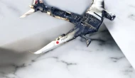 Güney Kore'de 4 kişilik mürettebatı bulunan askeri uçak kaza yaptı.