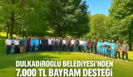 Dulkadiroğlu Belediyesi'nden 7.000 TL Bayram Desteği