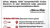 Kahramanmaraş Kurban Bayramı Bayramlaşma Töreni - Resmi Web Sayfası