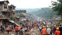 Myanmar'da meydana gelen 7.7 büyüklüğündeki depremde ölü sayısı hızla yükseliyor!