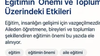 Eğitim Nedir? Eğitimin Önemi ve Toplum Üzerindeki Etkileri