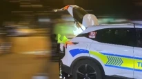 Aydın'da meydana gelen trafik kazasında 2 polis memuru yaralandı.