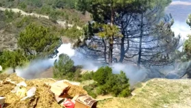 Kütahya'daki orman yangını ekipler tarafından kontrol altına alındı, bölgedeki yangın söndürme çalışmaları başarıyla tamamlandı.