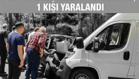 Minibüs ile otomobil kaza yaptı: 2 kişi hayatını kaybetti, 1 kişi yaralandı