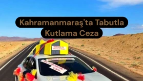 Kahramanmaraş'ta Tabutla Kutlama Yapanlar Cezayı Ödedi!