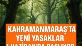 Kahramanmaraş'ta Yeni Yasaklar 1 Haziran'da Başlıyor
