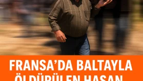Fransa'da baltayla öldürülen Hasan, Kahramanmaraş'ta son yolculuğuna uğurlandı.
