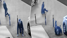 Ümraniye'de yaşanan dehşet verici olay güvenlik kameralarına yansıdı! Motosikletli saldırgan, araçtan inen kişiye silahla ateş açtı.