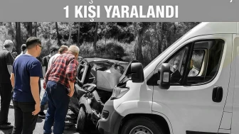 Minibüs ile otomobil kaza yaptı: 2 kişi hayatını kaybetti, 1 kişi yaralandı
