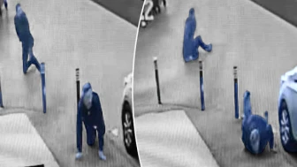 Ümraniye'de yaşanan dehşet verici olay güvenlik kameralarına yansıdı! Motosikletli saldırgan, araçtan inen kişiye silahla ateş açtı.