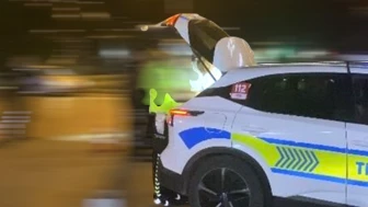 Aydın'da meydana gelen trafik kazasında 2 polis memuru yaralandı.
