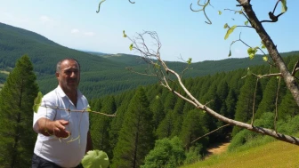 Tokat'ta bulunan bağlardan bir ton yaprak çalındı: Köylüler çalınan yaprakların peşine düştü