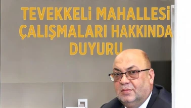 Dulkadiroğlu Belediyesi | Tevekkeli Mahallesi Çalışmaları Hakkında Duyuru