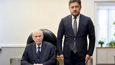 MHP Lideri Devlet Bahçeli, Başkan Satıcı'yı Kabul Etti: Haber