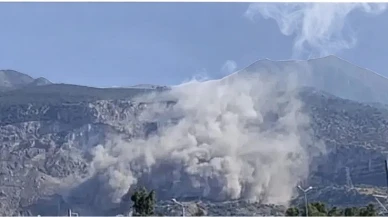 Hatay'da Yankılanan Patlama Sesleri Bölge Sakinlerini Endişelendirdi