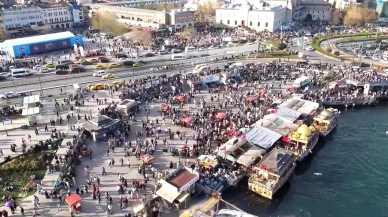 Son dakika gelişmesi: Eminönü'nde Bayram Coşkusu Tüm Sokakları Sarstı!