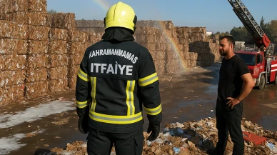 Kahramanmaraş'ta Bulunan Kağıt Fabrikasındaki Yangın Hızlı Müdahale Sonucu Söndürüldü - Güncel Kahramanmaraş Gelişmeleri