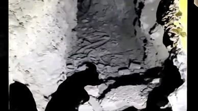 Irak'ın kuzey bölgesinde teröristlerin kullandığı özel bir mağara keşfedildi.