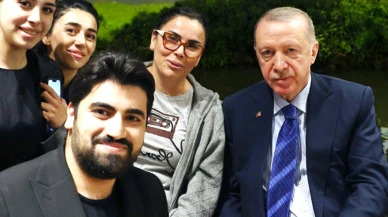 Cumhurbaşkanı Erdoğan kafede sürpriz bir buluşma gerçekleştirdi