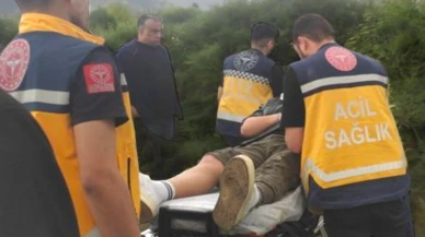 İşçi taşıyan servis aracı kaza yaptı, 2 kişi ağır olmak üzere 12 kişi yaralandı!