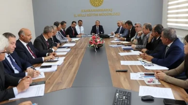Kahramanmaraş'ta Milli Eğitim Müdürlüğü tarafından düzenlenen Eğitim Değerlendirme Toplantısı büyük ilgi gördü