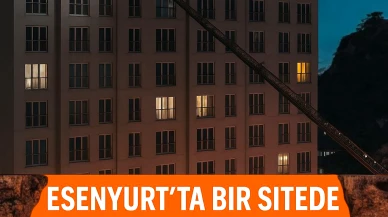 Esenyurt'ta bir sitede çıkan yangın faciası: Kadın, 8. kattan atlayarak ağır yaralandı.
