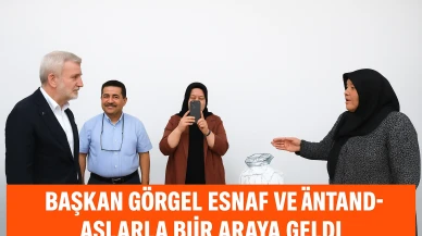 Başkan Görgel Esnaf ve Vatandaşlarla Bir Araya Geldi