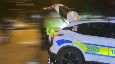 Aydın'da meydana gelen trafik kazasında 2 polis memuru yaralandı.