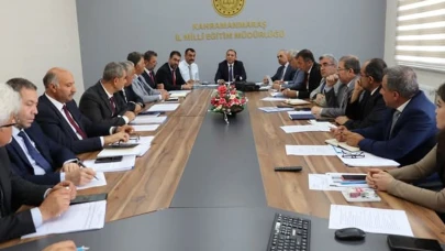 Kahramanmaraş'ta Milli Eğitim Müdürlüğü tarafından düzenlenen Eğitim Değerlendirme Toplantısı büyük ilgi gördü