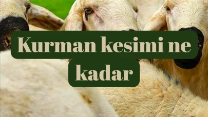 2025 yılında vekalet yoluyla kurban kesim ücreti belirlendi! Diyanet İşleri ve Türk Kızılayı işbirliğiyle yapılan açıklamaya göre rakam belli oldu.