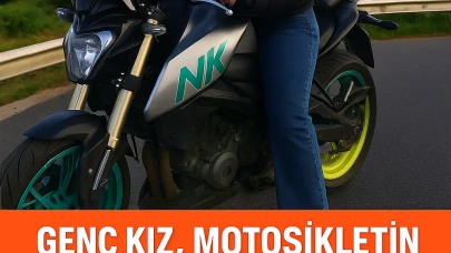 Genç kız, motosikletin arkasındayken feci şekilde hayatını kaybetti!