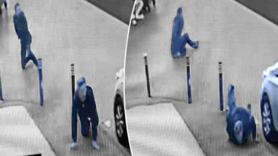 Ümraniye'de yaşanan dehşet verici olay güvenlik kameralarına yansıdı! Motosikletli saldırgan, araçtan inen kişiye silahla ateş açtı.