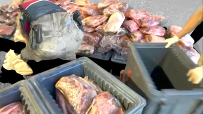 Gıda Skandalı Ortaya Çıktı! 2 Ton Bozulmuş Et İşte Böyle Ele Geçirildi