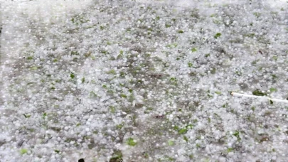 Kahramanmaraş'ta Ceviz Boyutunda Dolu Yağışı: Araçlar ve Seralar Hasar Aldı