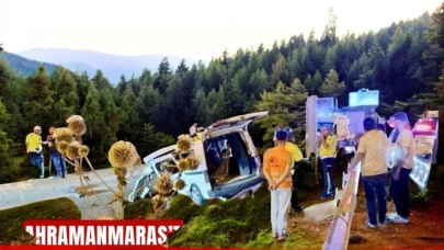 Kahramanmaraş'ta Hafif Ticari Araç Kaza Yaptı, Maalesef 1 Kişi Hayatını Kaybetti!