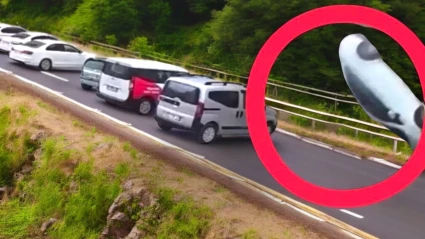 Ordu'da istinat duvarından site bahçesine düşen araç sürücüsü feci şekilde hayatını kaybetti