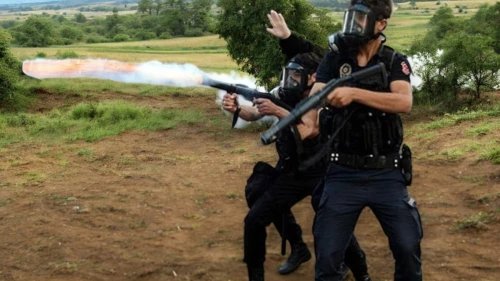 Biber gazı kullanımı, insanlarda görme kaybına neden olabilir.