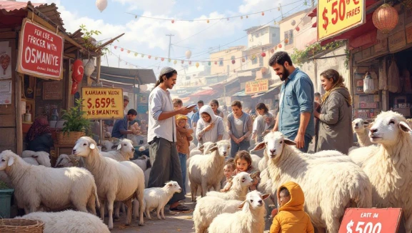 Kahramanmaraş'ta Kurbanlık Fiyatları Diğer İllere Göre Nasıl?