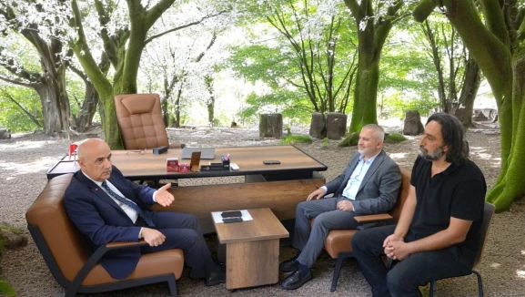 AK Parti Kahramanmaraş Milletvekili Kirişci, Anadolu Ajansı bürosunu ziyaret etti.